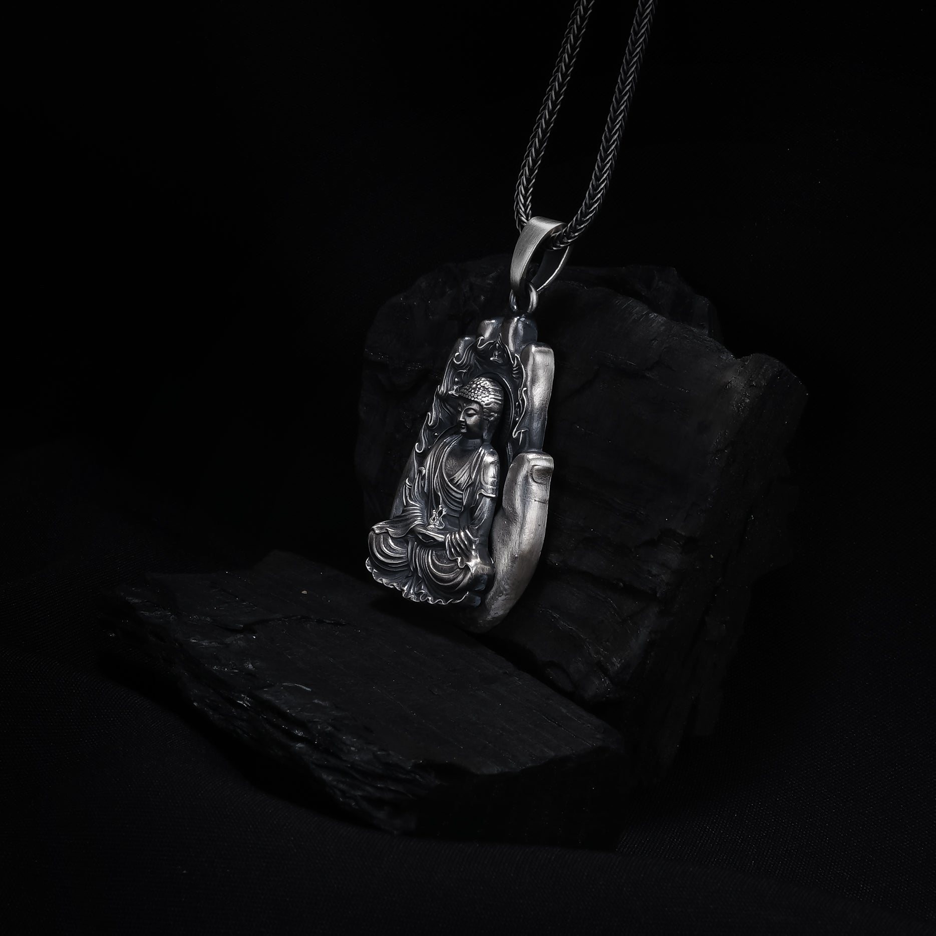 Buddha in Hand Pendant