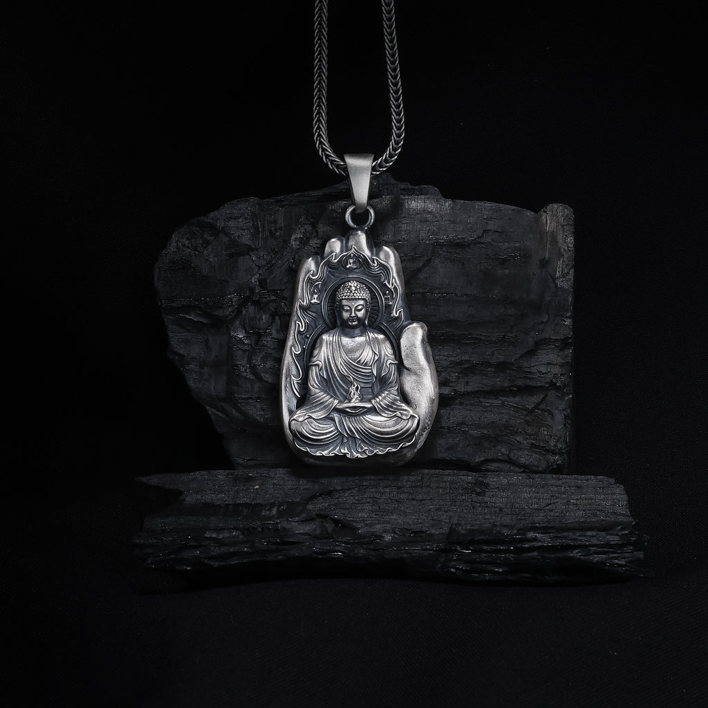 Buddha in Hand Pendant