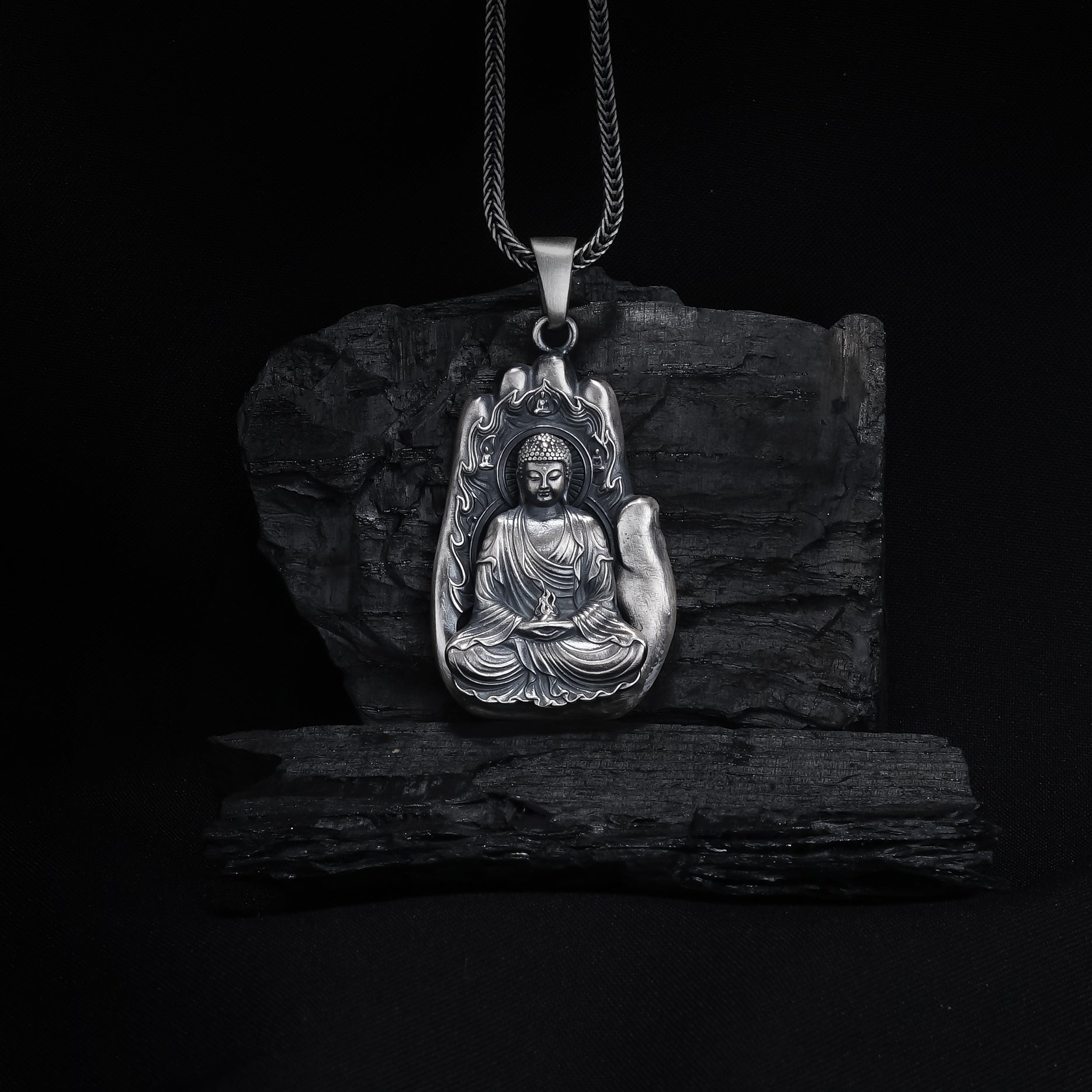 Buddha in Hand Pendant