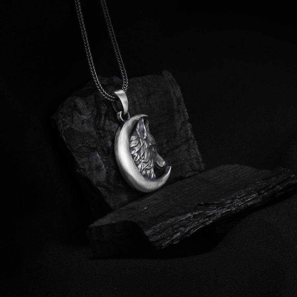 Wolf Moon Pendant