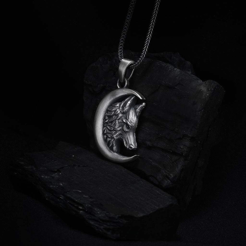 Wolf Moon Pendant