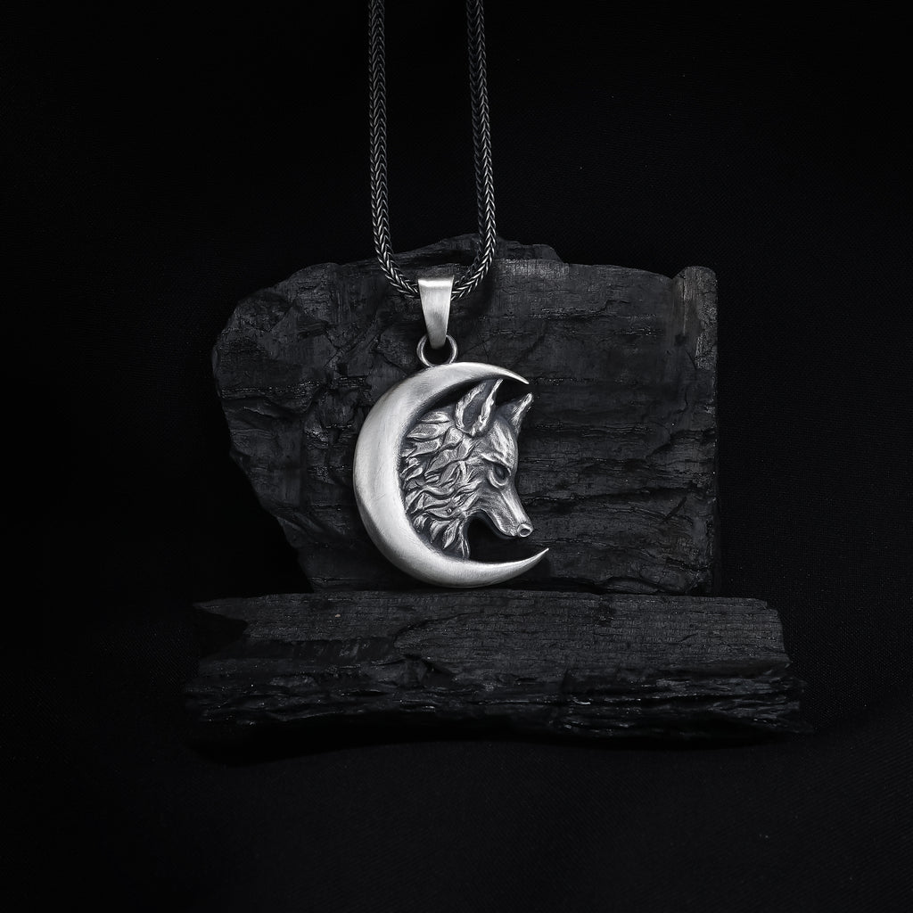 Wolf Moon Pendant