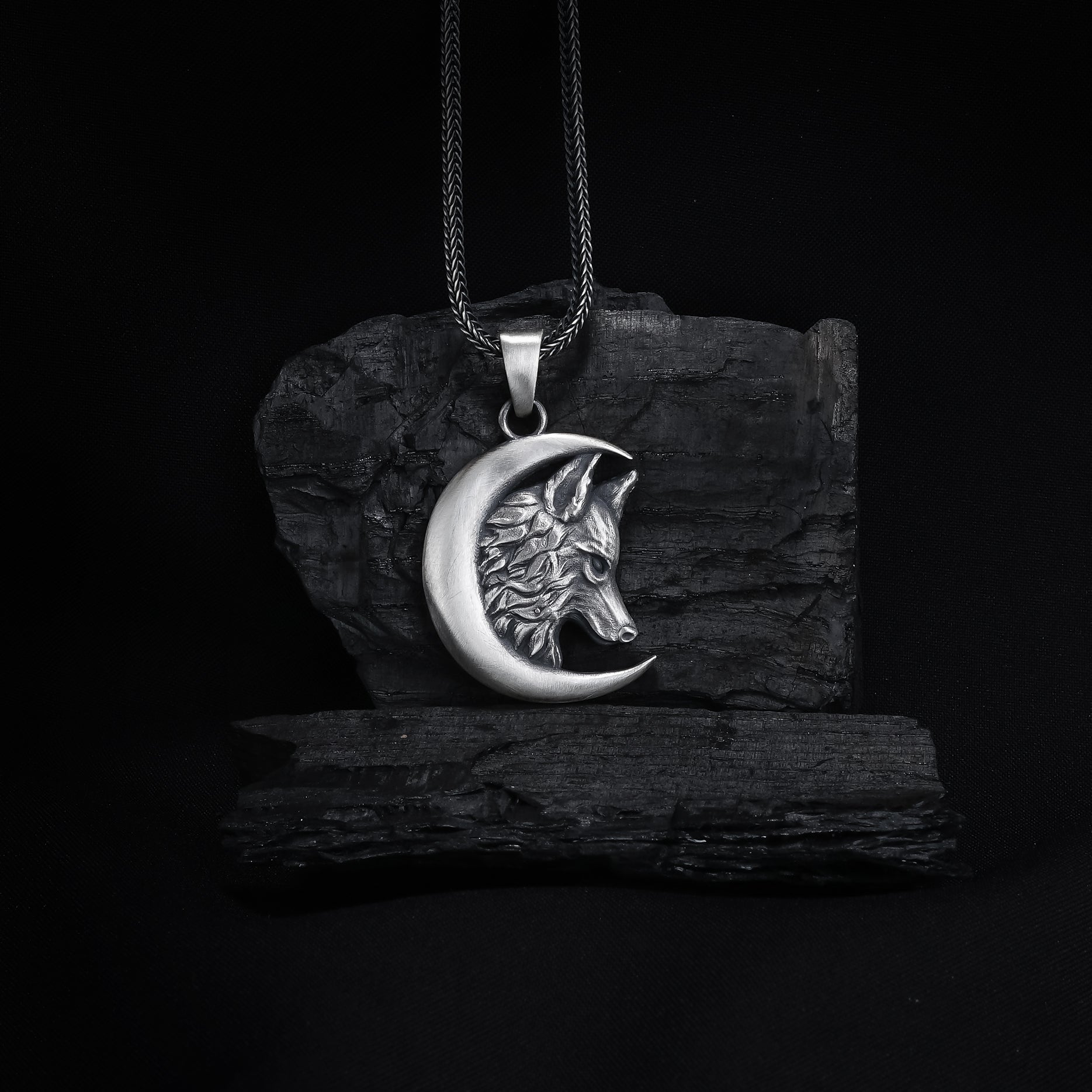 Wolf Moon Pendant