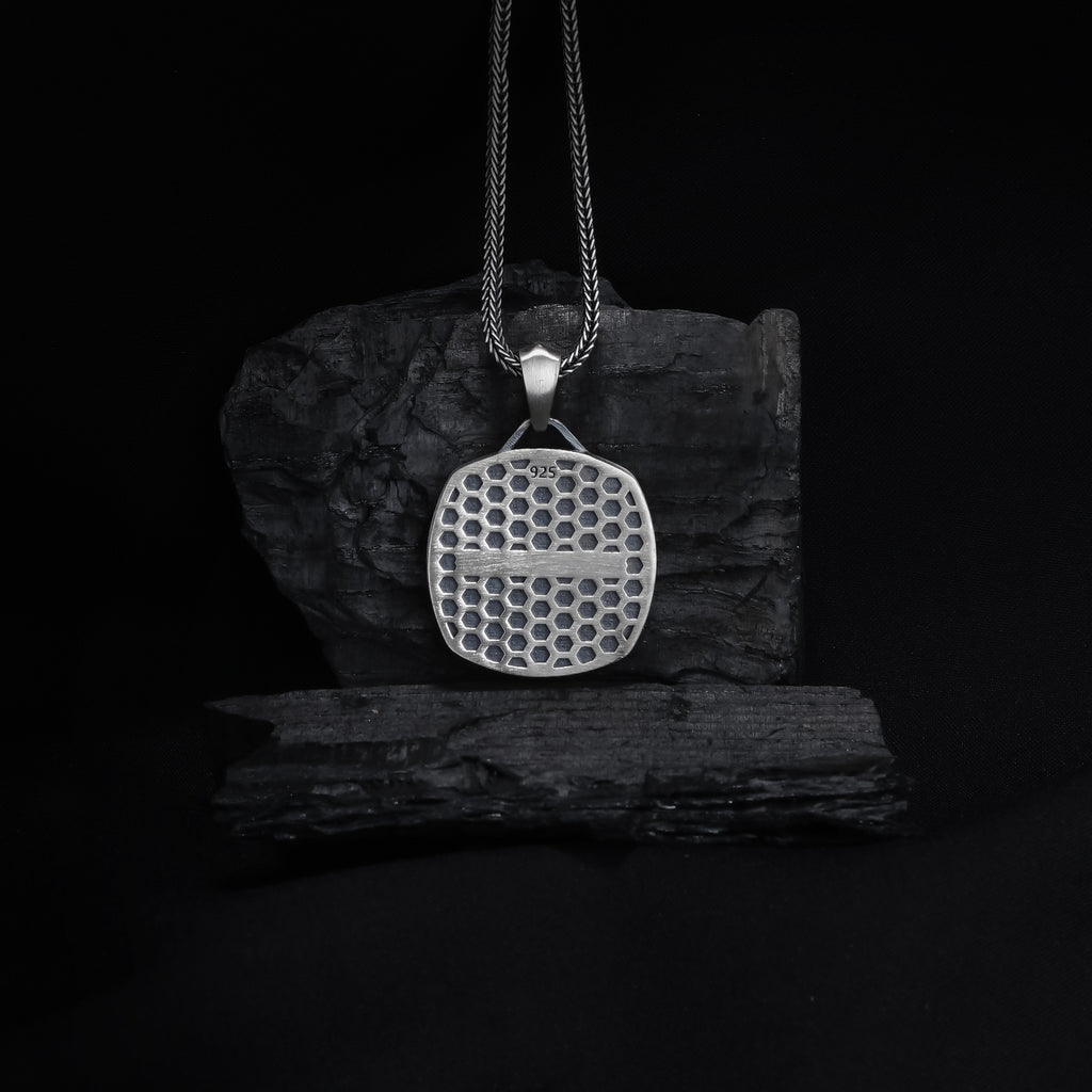 Viking Skull Compass Pendant