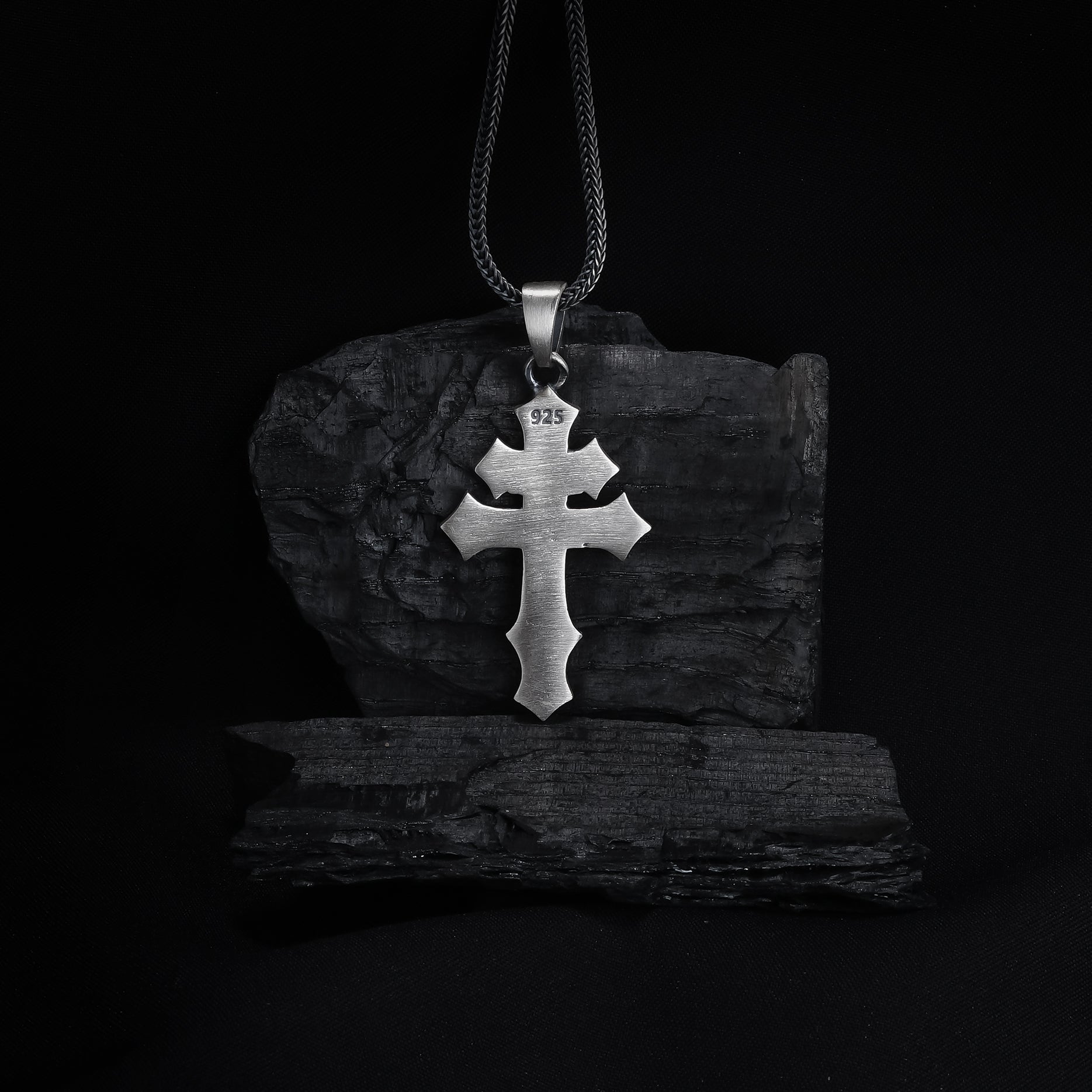 Joan of Arc Cross Pendant