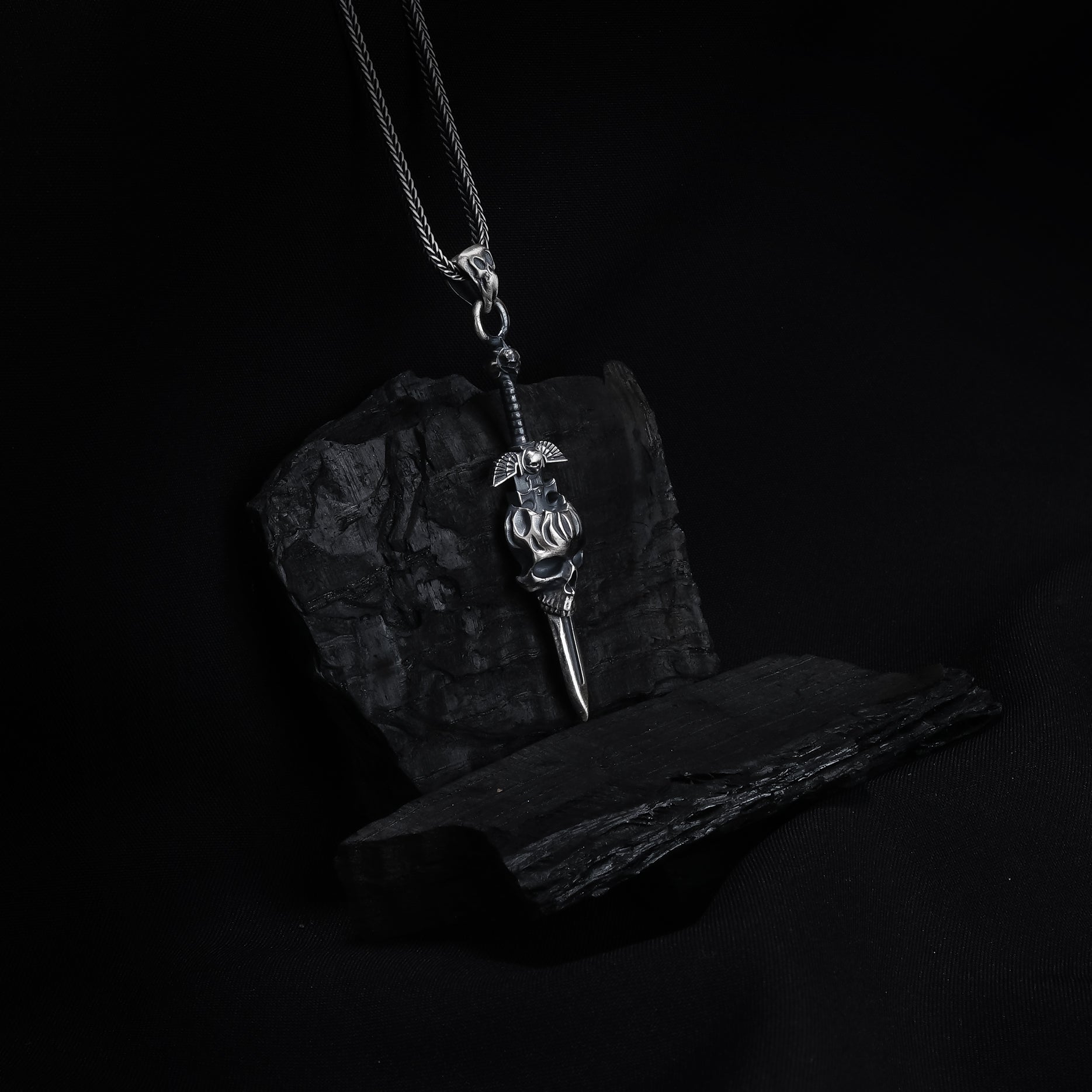 Skull & Sword Pendant