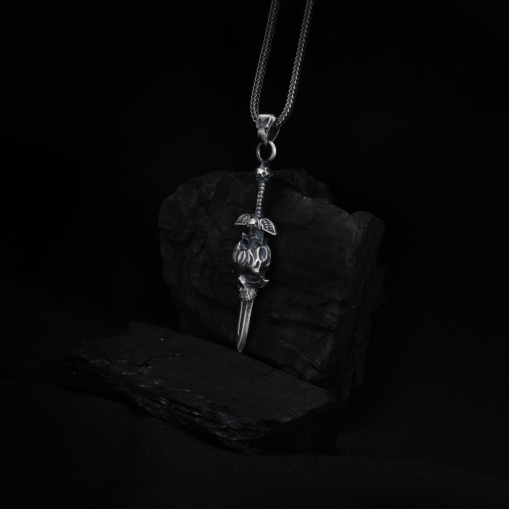 Skull & Sword Pendant