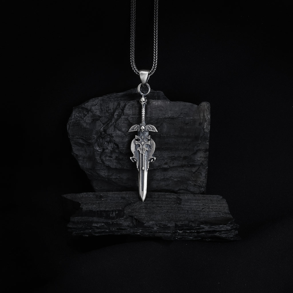 Skull & Sword Pendant