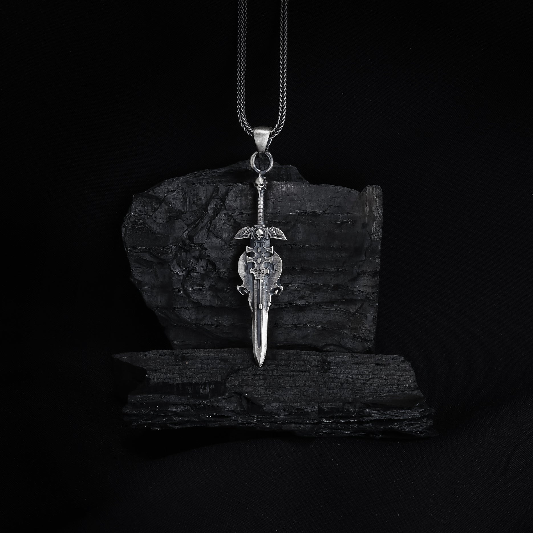 Skull & Sword Pendant
