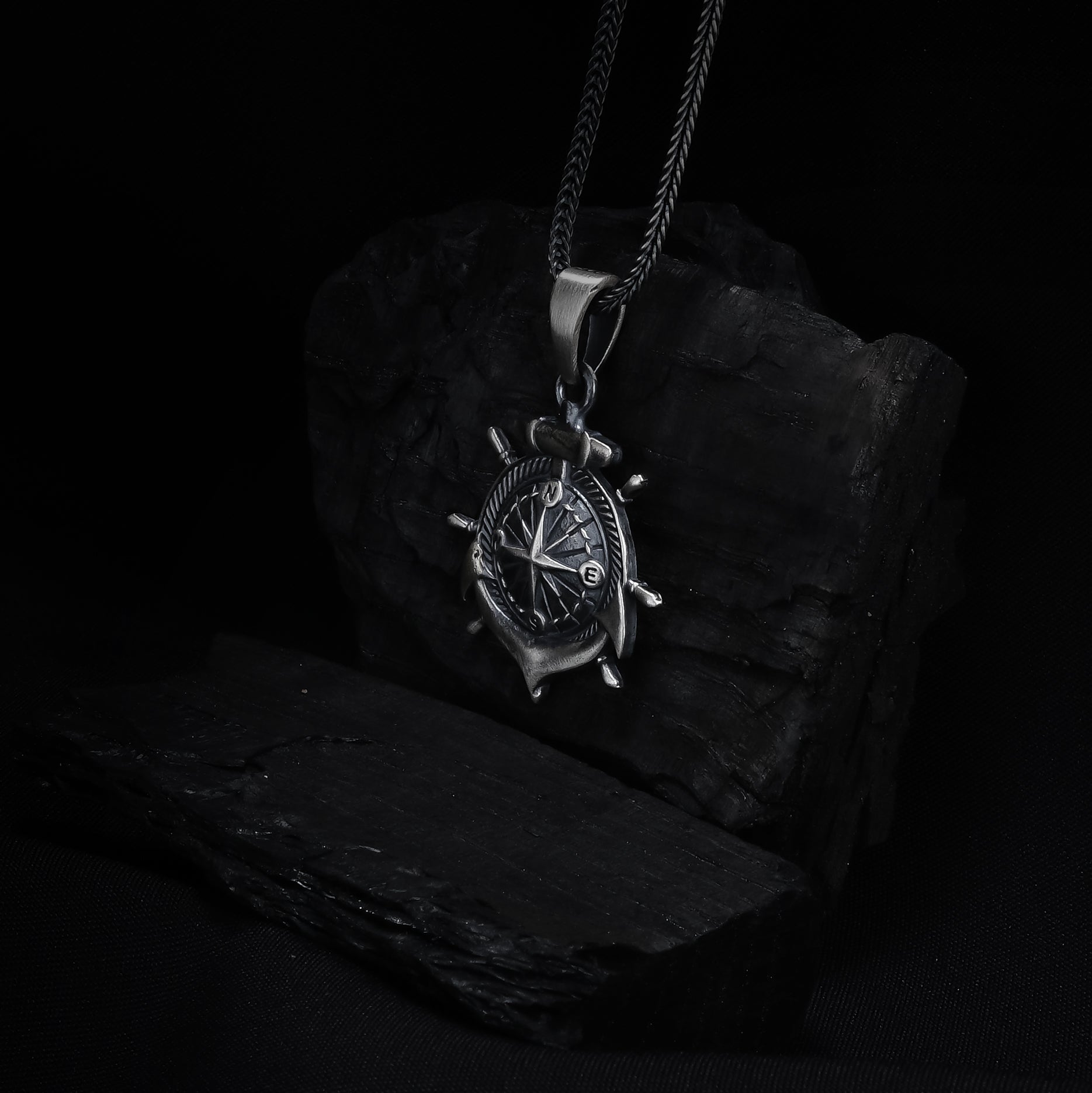 Nautical Compass Pendant