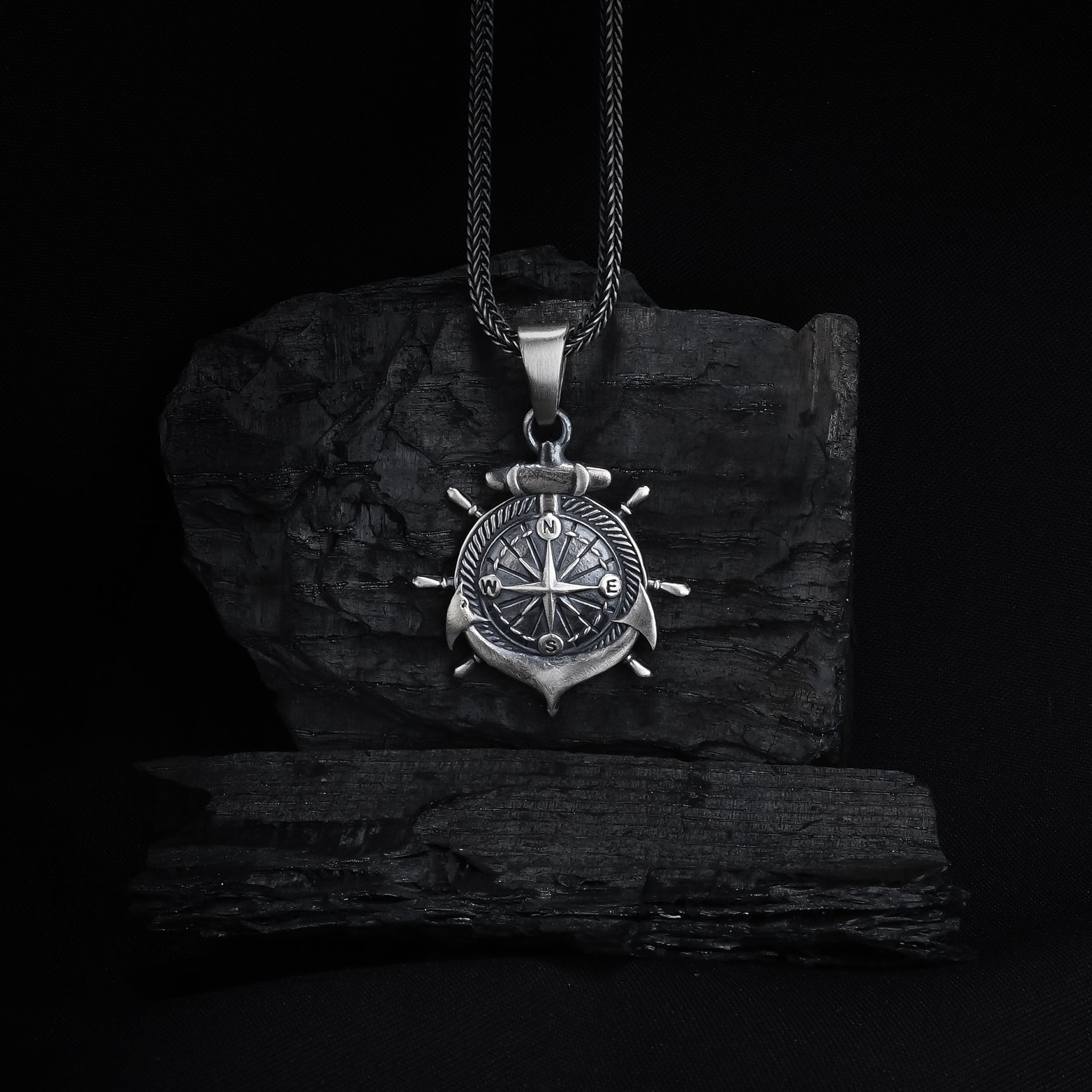 Nautical Compass Pendant
