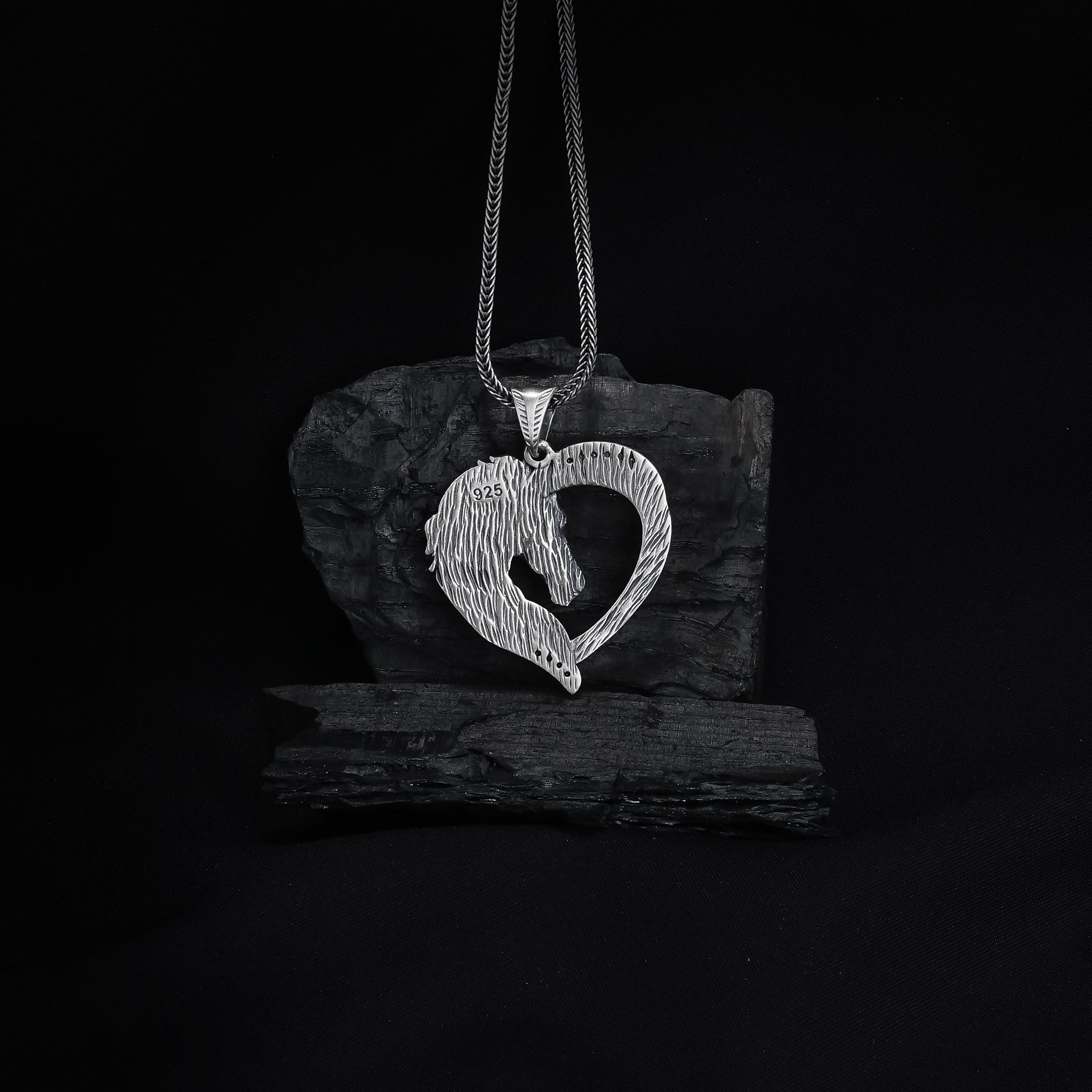 Horse Heart Pendant