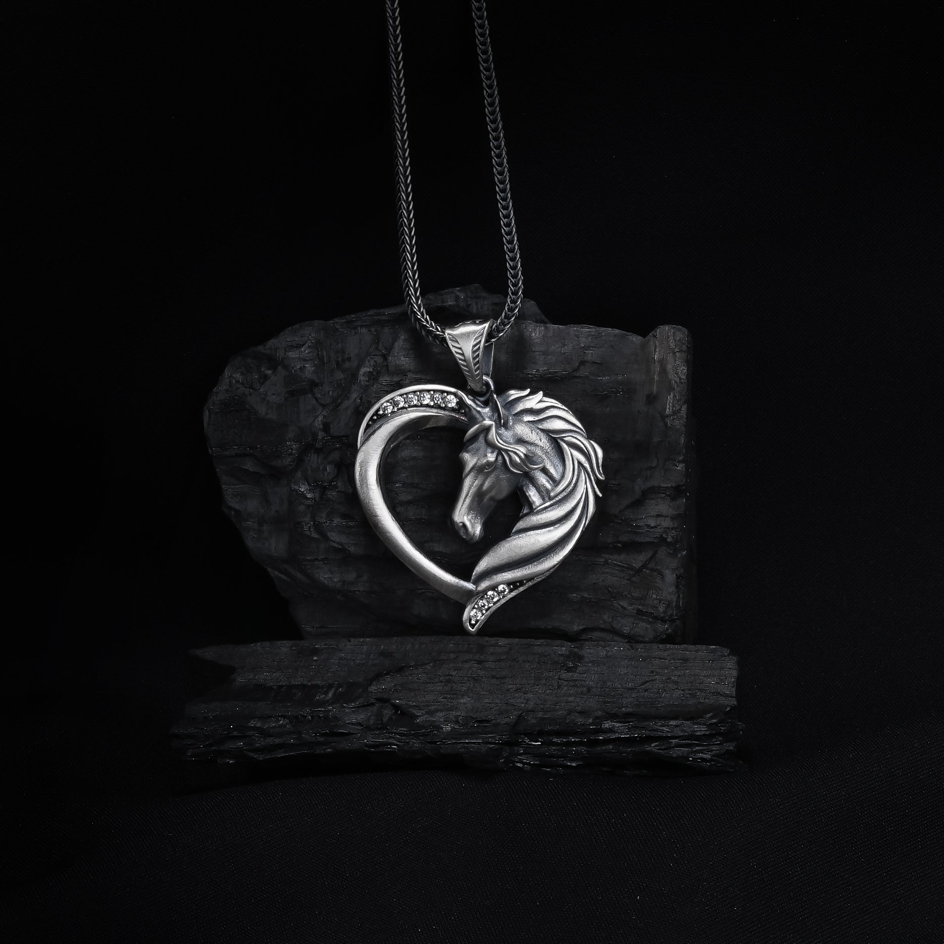 Horse Heart Pendant