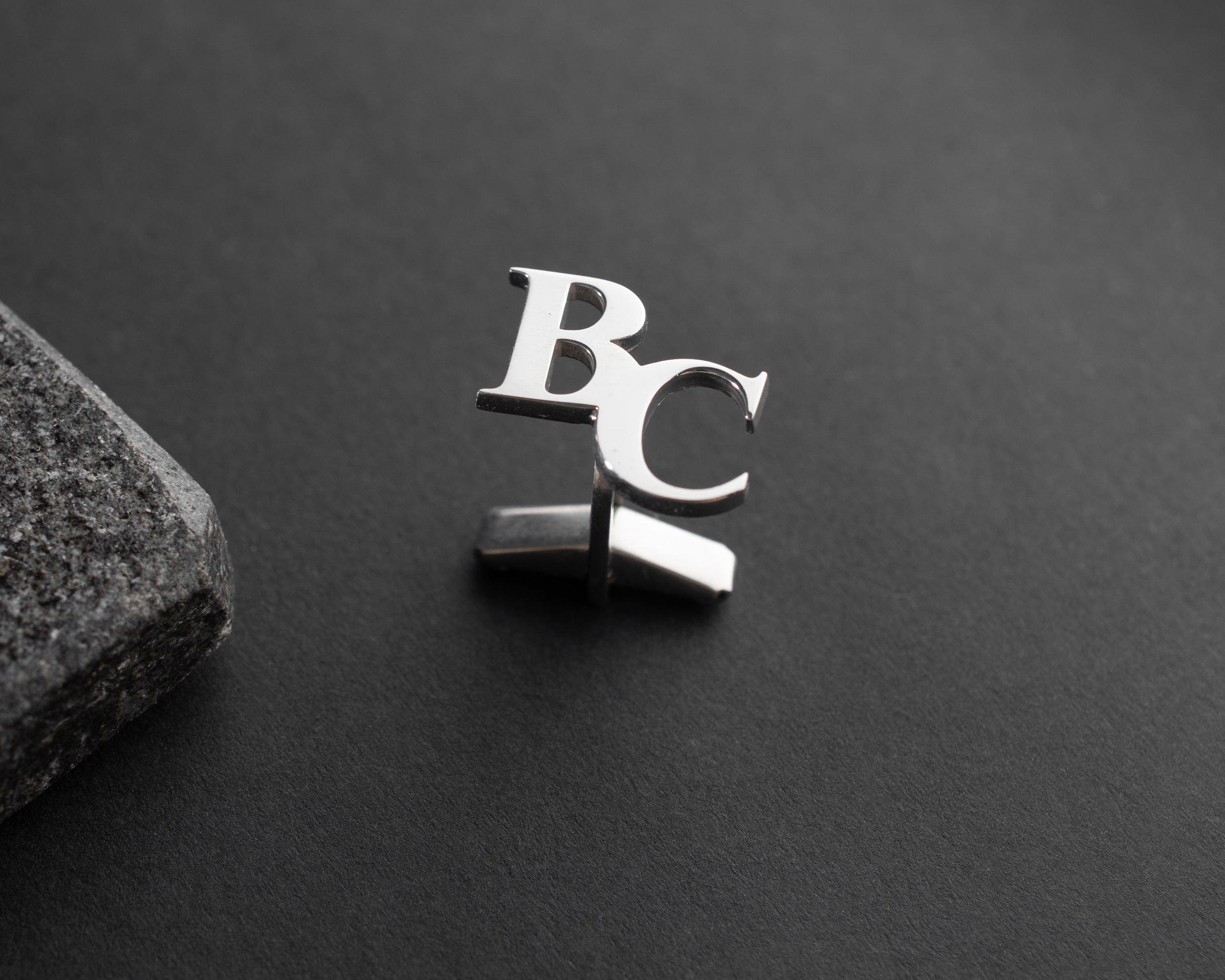 Custom Initial Monogram Cufflinks
