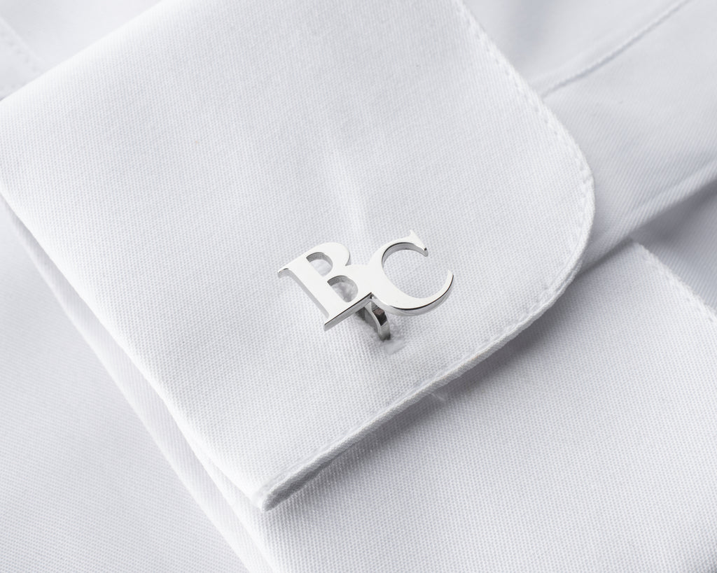 Custom Initial Monogram Cufflinks