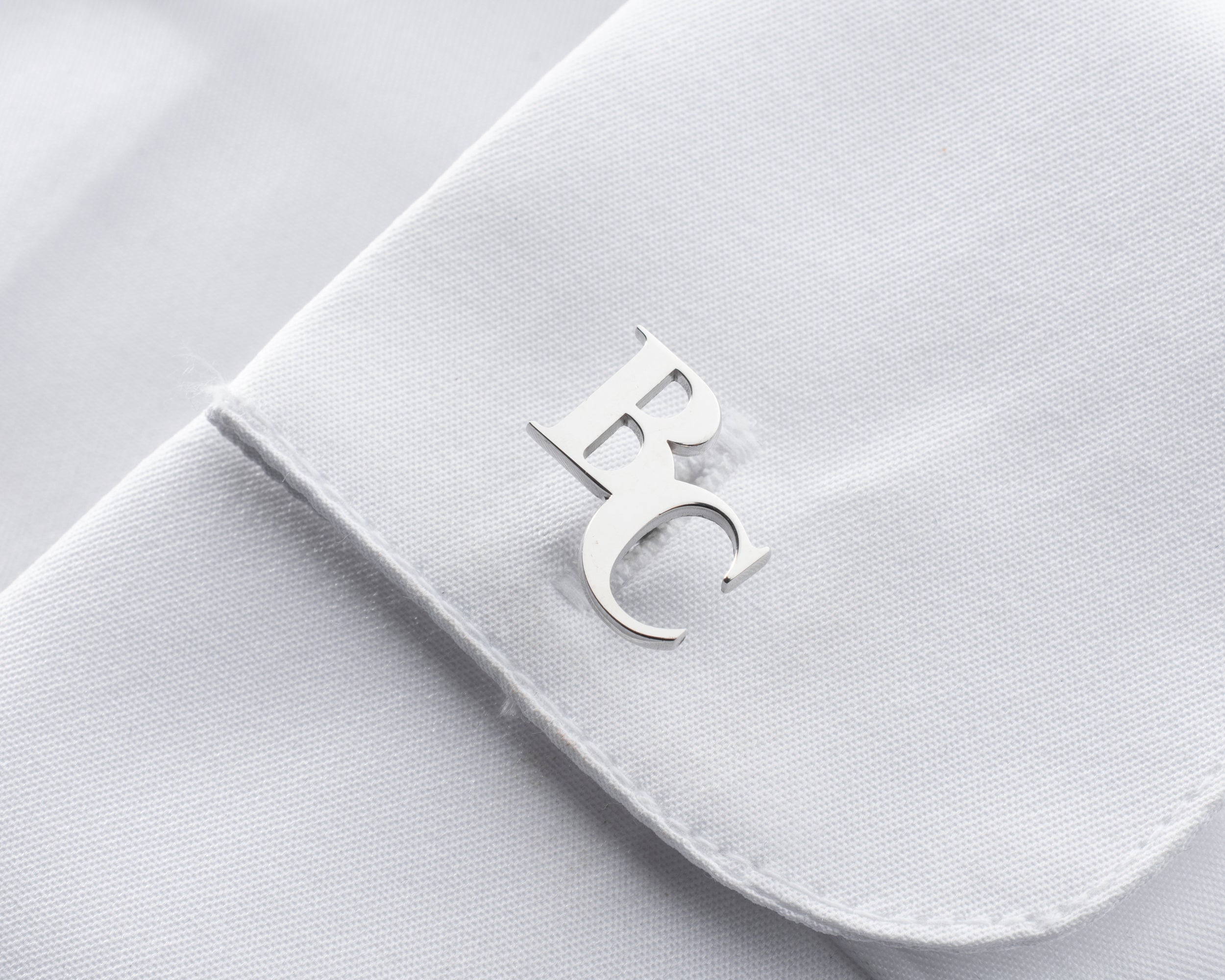 Custom Initial Monogram Cufflinks