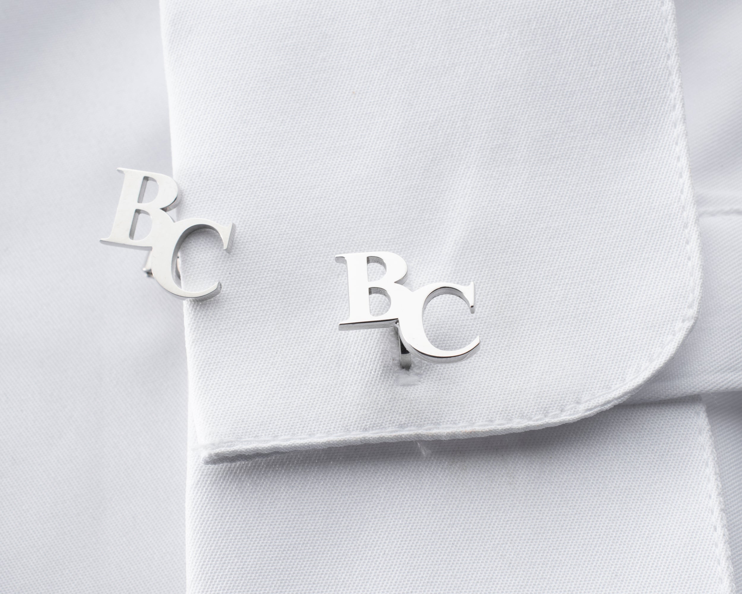 Custom Initial Monogram Cufflinks