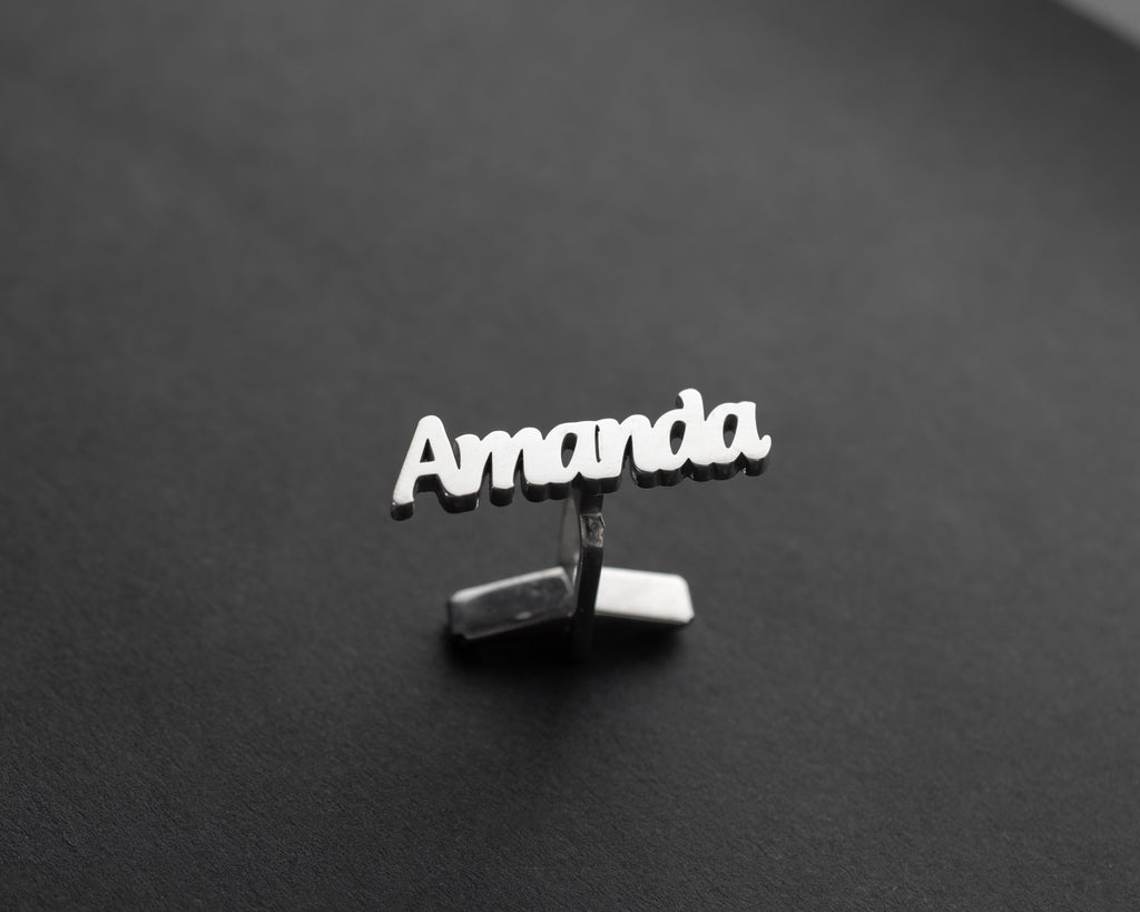 Custom Name Cufflinks