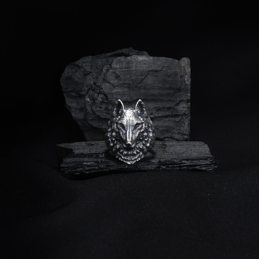 Wolf Head Ring