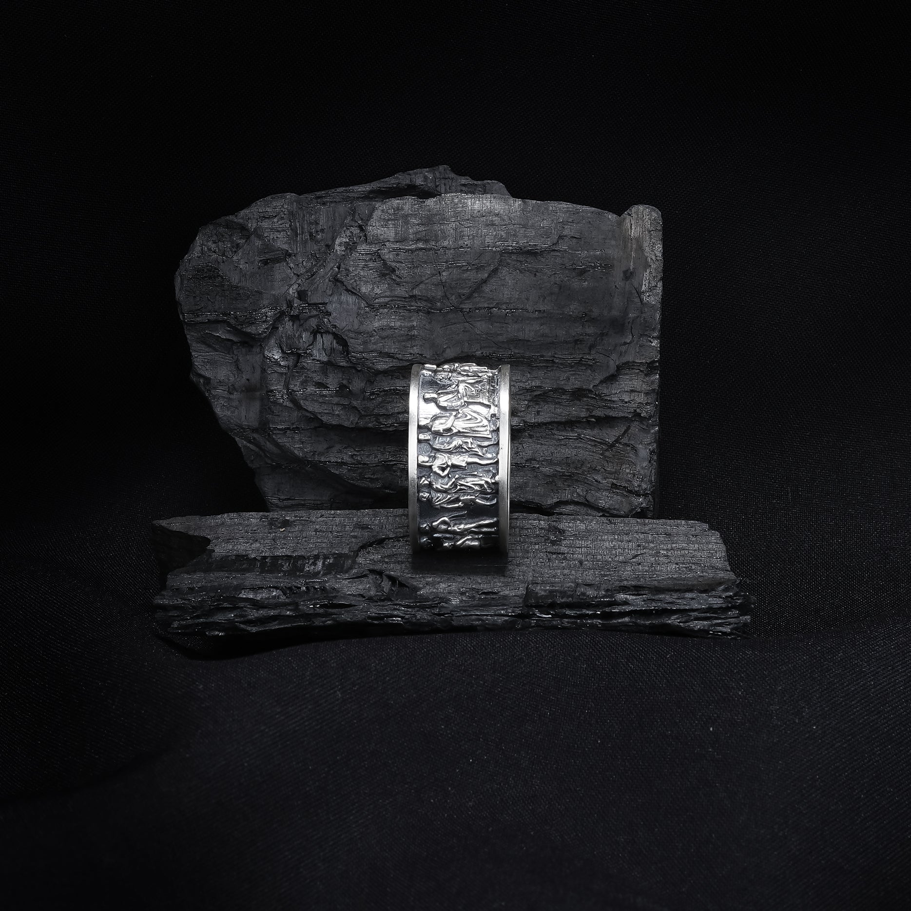Ancient Greek Detail Band Ring