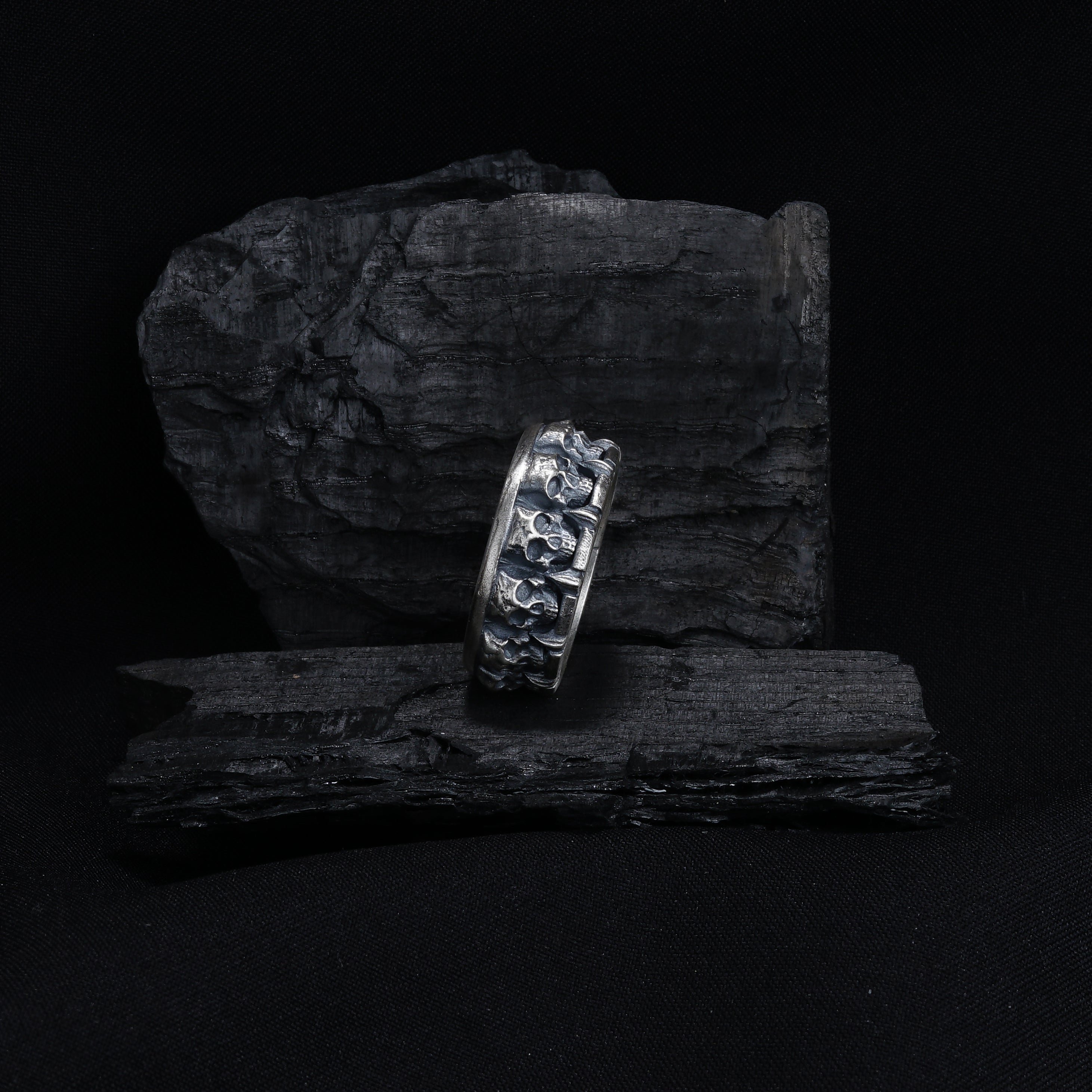 Ancient Greek Detail Band Ring