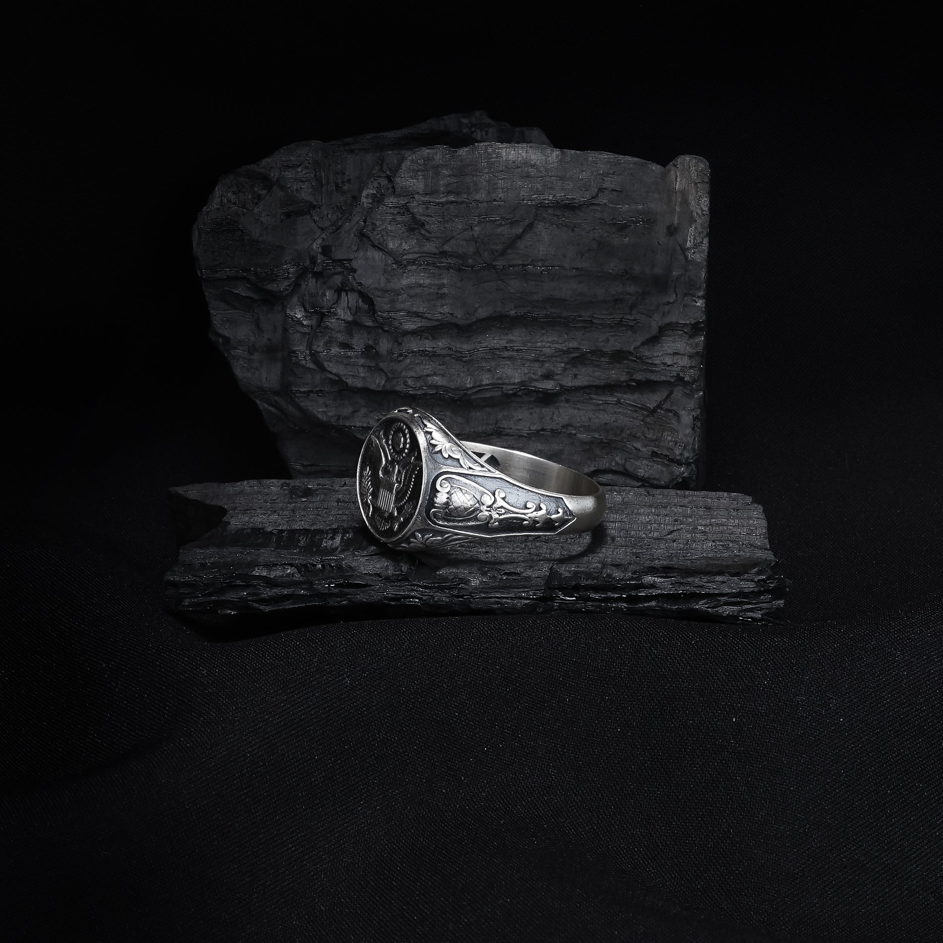 Roman Empire Eagle Signet Ring