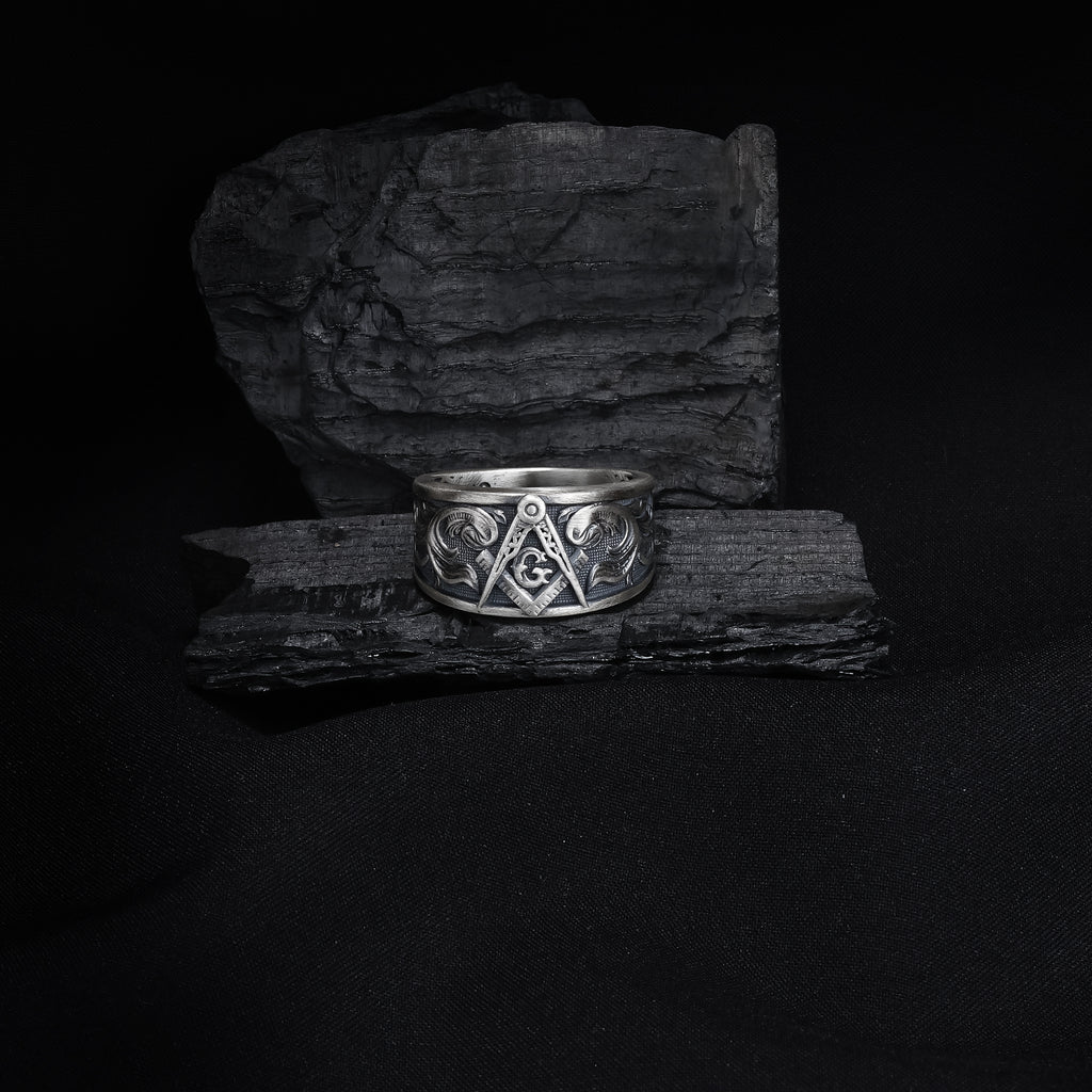 River Fish Signet Ring