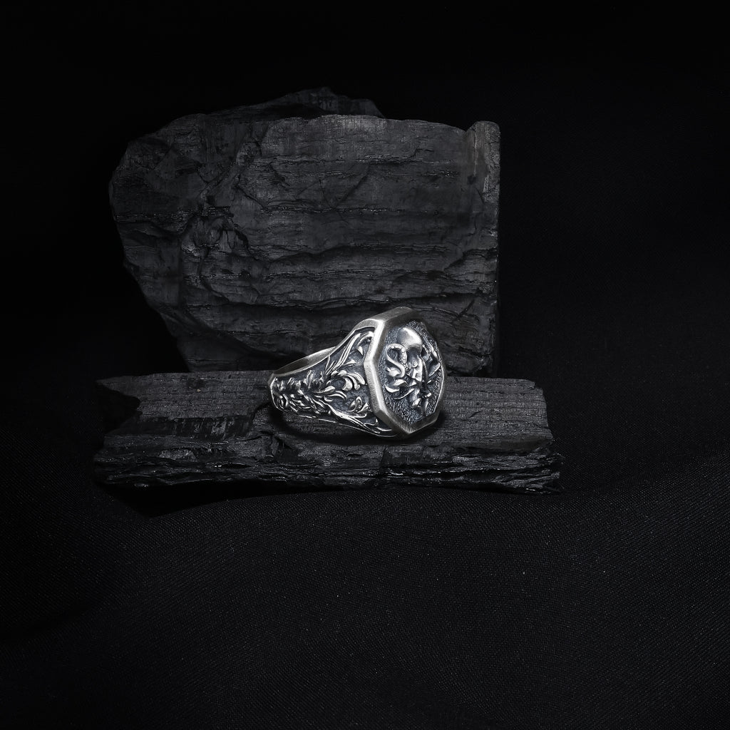 Octopus Signet Ring