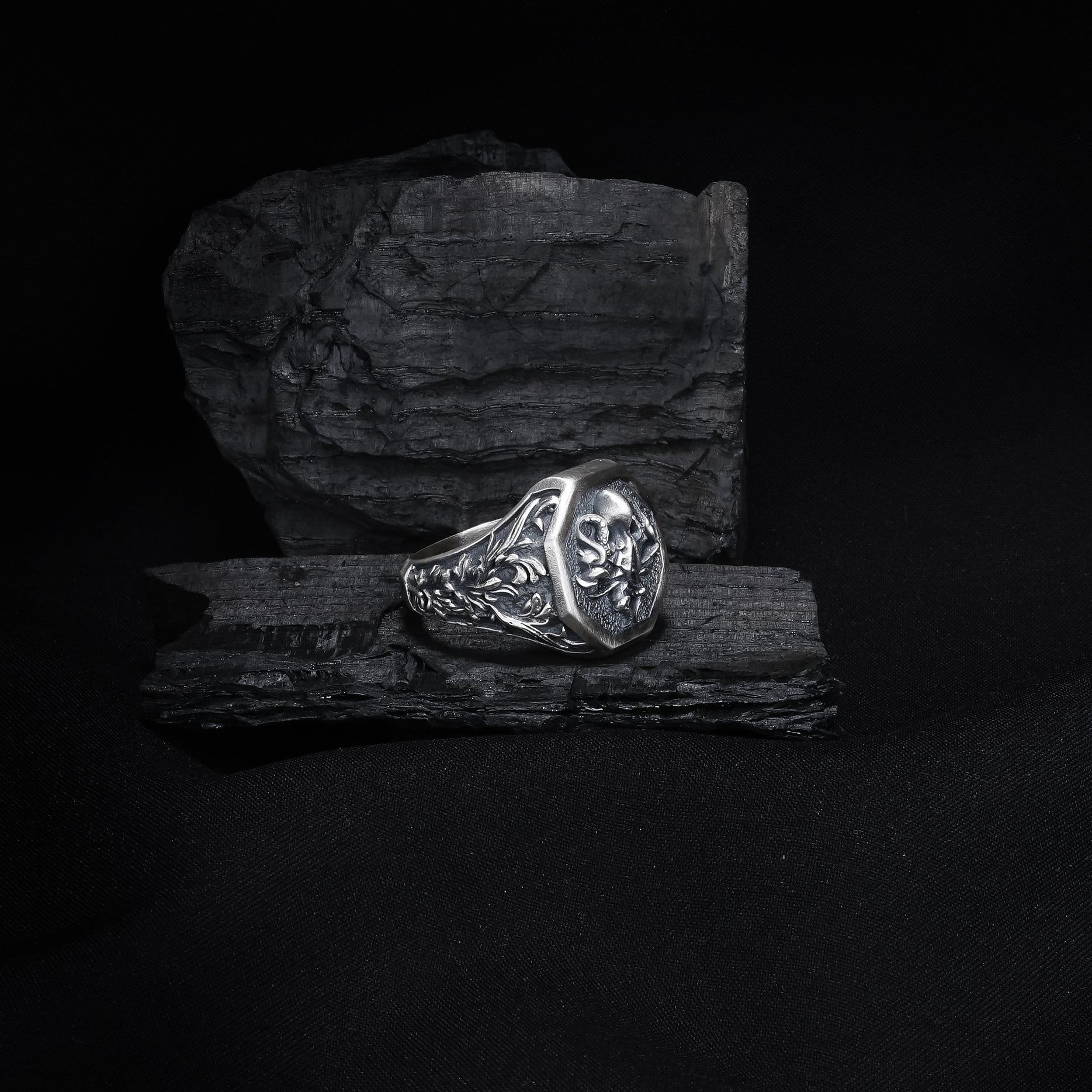 Octopus Signet Ring