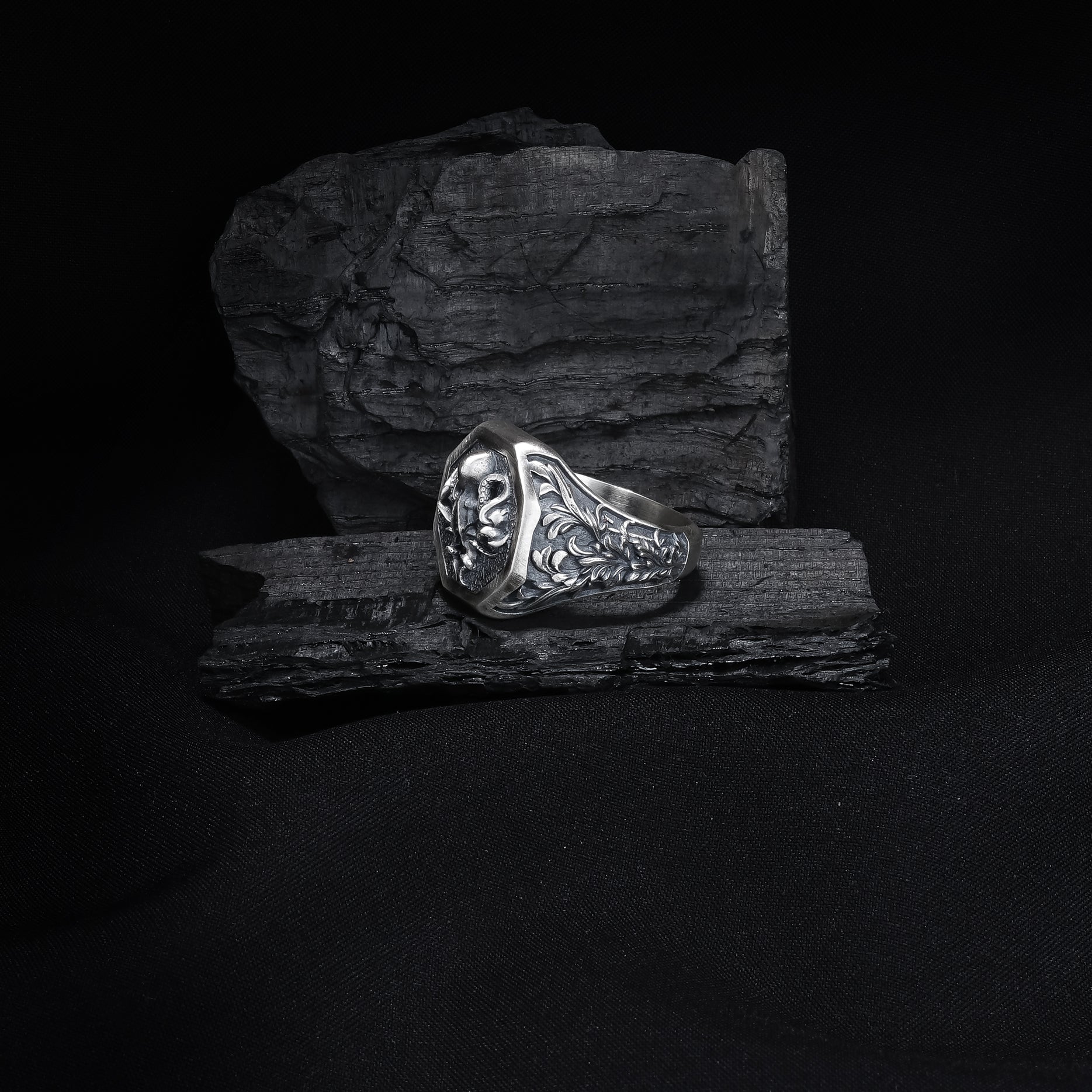 Octopus Signet Ring