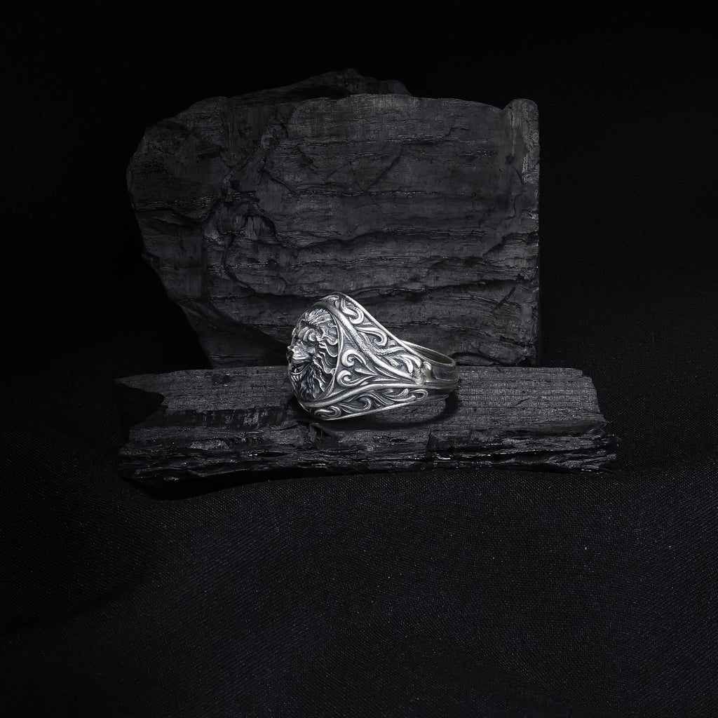 Lion Head Ring