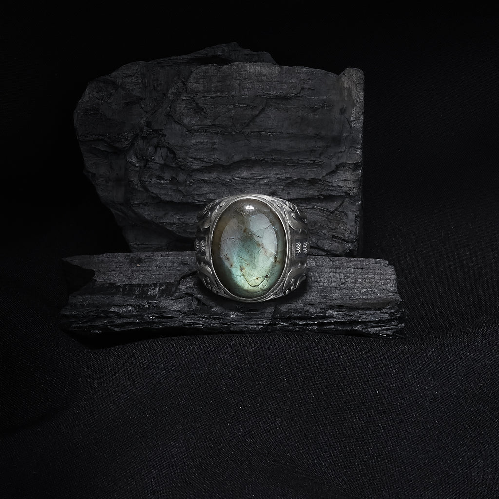 Green Emerald Stone Ring