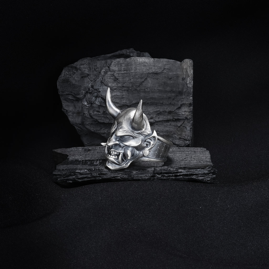 Silver Oni Ring