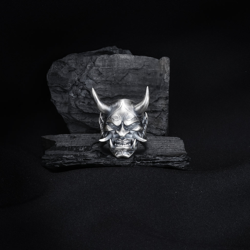 Silver Oni Ring