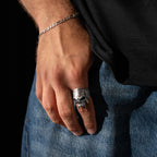 Skull 925 Sterling Silver Ring