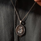 Jesus Christ 925 Sterling Silver Necklace