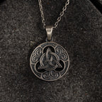 Celtic Triquetra 925 Sterling Silver Pendant Necklace