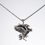 Pegasus 925 Sterling Silver Necklace