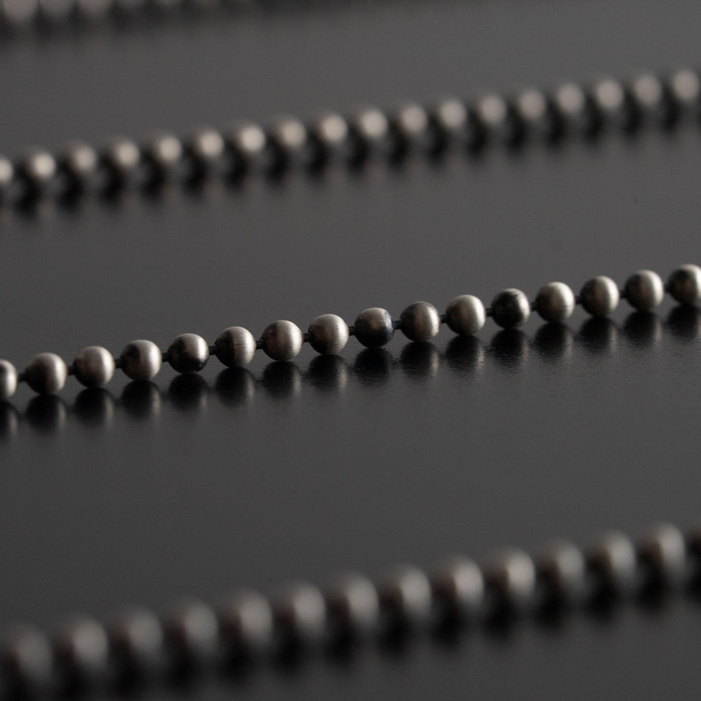 925 Sterling Silver Ball Chain Necklace