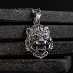 Lion Head 925 Sterling Silver Set
