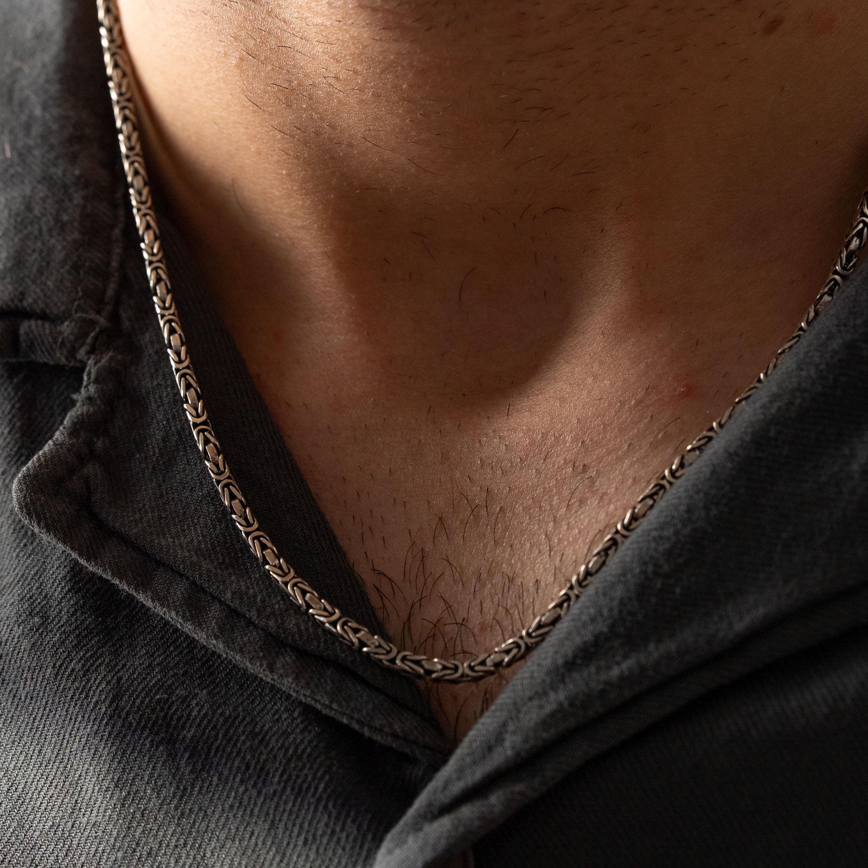 Byzantine Chain 925 Sterling Silver Necklace