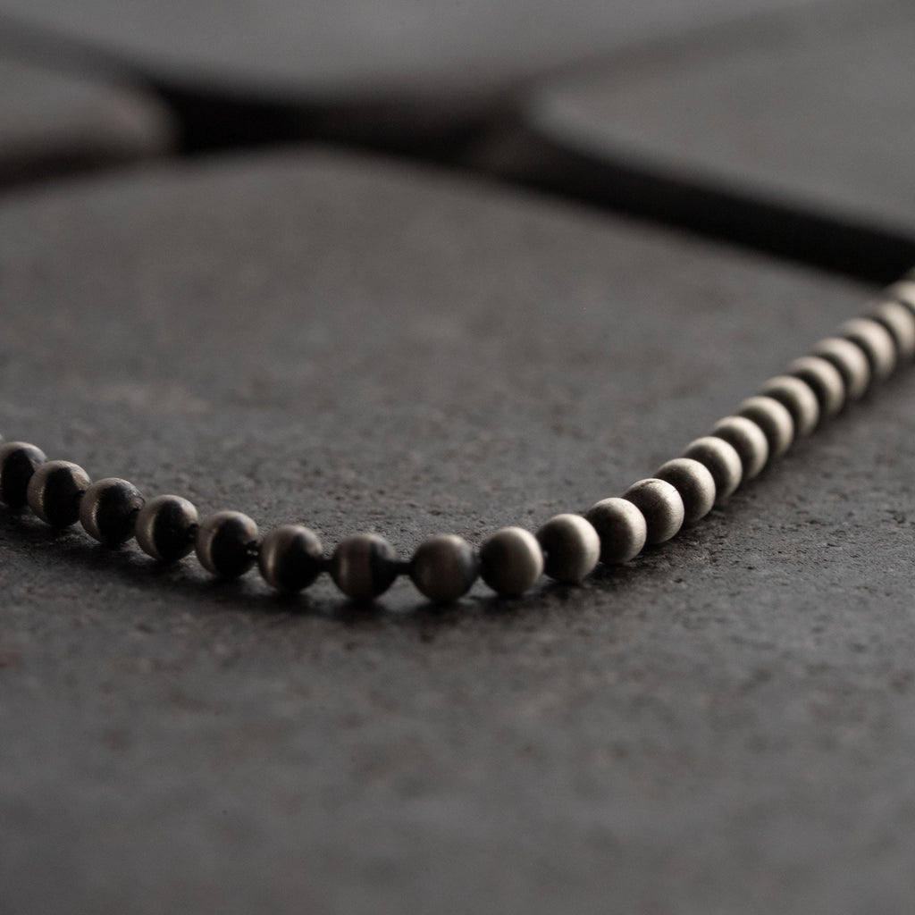 925 Sterling Silver Ball Chain Necklace