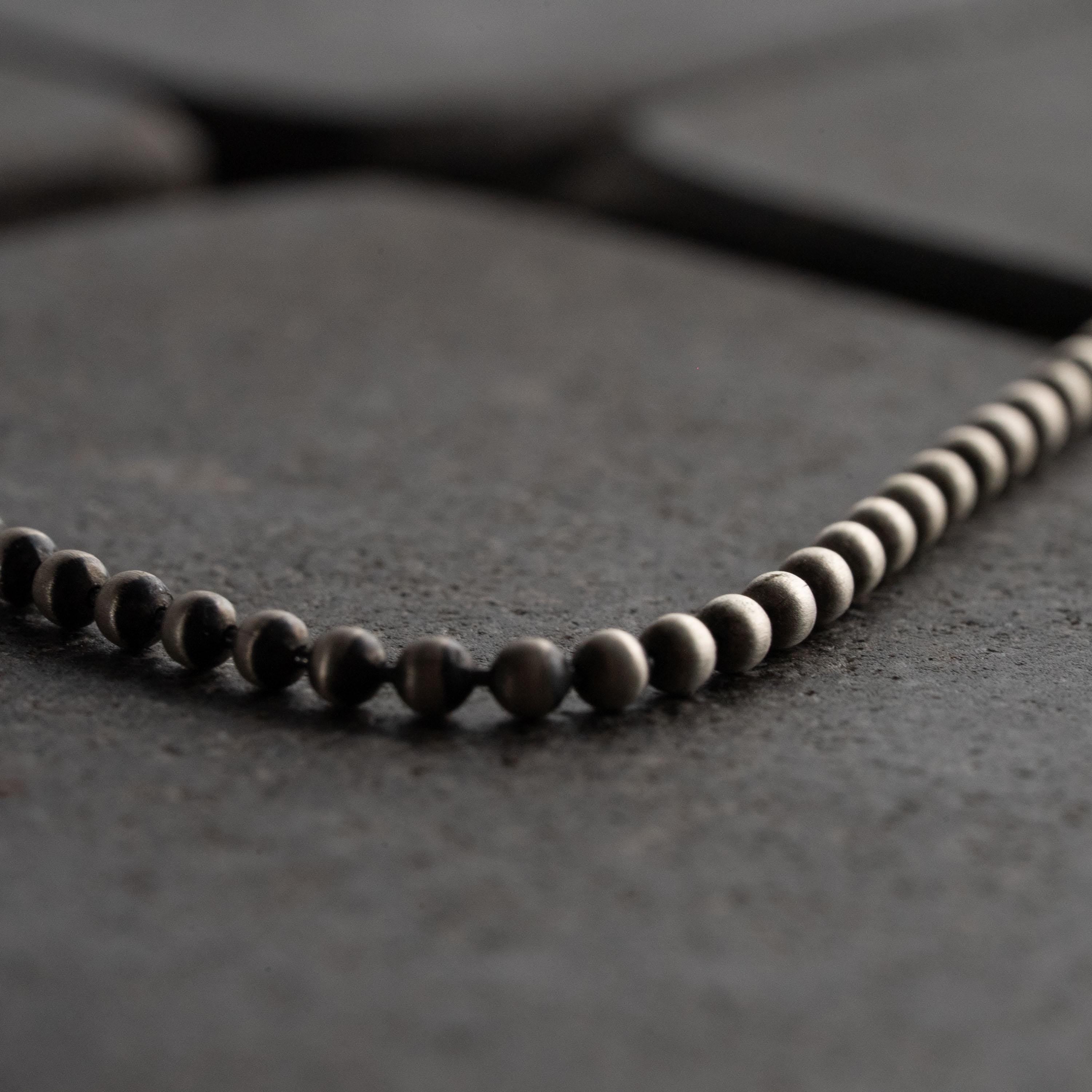 925 Sterling Silver Ball Chain Necklace