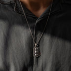 Three Wise Skulls 925 Sterling Silver Handmade Necklace