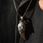 Wolf Tooth 925 Sterling Silver Pendant Necklace