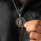 Ship 925 Sterling Silver Pendant