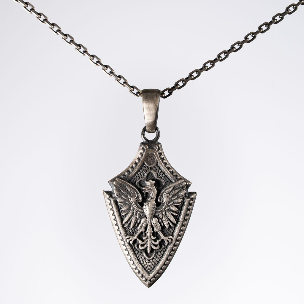 Flying Eagle 925 Sterling Silver Pendant Amule