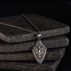 Flying Eagle 925 Sterling Silver Pendant Amule