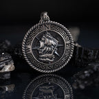 Ship 925 Sterling Silver Pendant