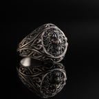 Lion Head 925 Sterling Silver Set